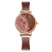Load image into Gallery viewer, Lvpai Brand Luxury Bracelet Rose Gold Starry Sky Dial Dress Watch For Women Simple Rhinestone Business Quartz Clock Wristwatch