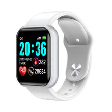 Load image into Gallery viewer, Y68 Men Women Waterproof Heart Rate Blood Pressure Monitor Bluetooth Smart Bracelet for iOS Android Fitness Tracker Smartwatch