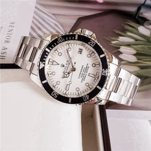 Load image into Gallery viewer, rolex- Fashion Brand Automatic Mechanical Watches Men's Waterproof Skeleton Wrist Watch With women men Leather strap 125