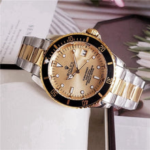 Load image into Gallery viewer, rolex- Fashion Brand Automatic Mechanical Watches Men's Waterproof Skeleton Wrist Watch With women men Leather strap 125