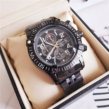 Load image into Gallery viewer, NEW Breitling Luxury Brand Mechanical Wristwatch Mens Watches Quartz Watch with Stainless Steel Strap relojes hombre automatic
