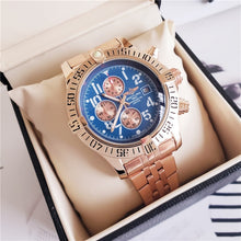 Load image into Gallery viewer, NEW Breitling Luxury Brand Mechanical Wristwatch Mens Watches Quartz Watch with Stainless Steel Strap relojes hombre automatic
