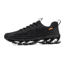 Load image into Gallery viewer, Blade Men Running Shoe Black White Original Sneaker Winter Men Outdoor Massage Sport Shoe Male Trainers Light Atheletic Tennis
