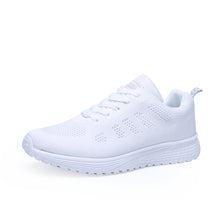 Load image into Gallery viewer, Women Casual Sport Shoes Fashion Men Running Shoes Weave Air Mesh Sneakers Black White Non Slip Footwear Breathable Jogging
