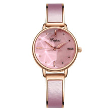 Load image into Gallery viewer, Lvpai Brand Luxury Bracelet Rose Gold Starry Sky Dial Dress Watch For Women Simple Rhinestone Business Quartz Clock Wristwatch
